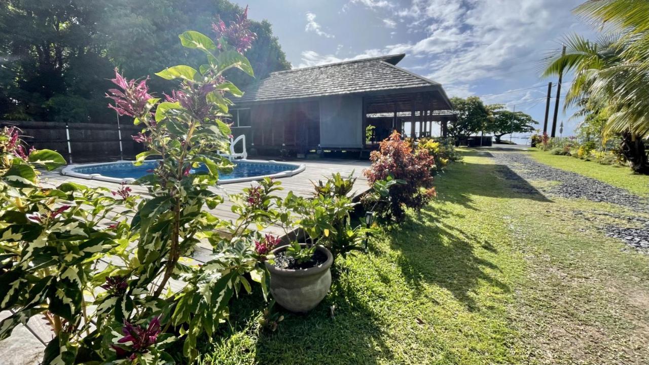 Raiatea - Orion Hoe Bungalow Uturoa Exterior foto