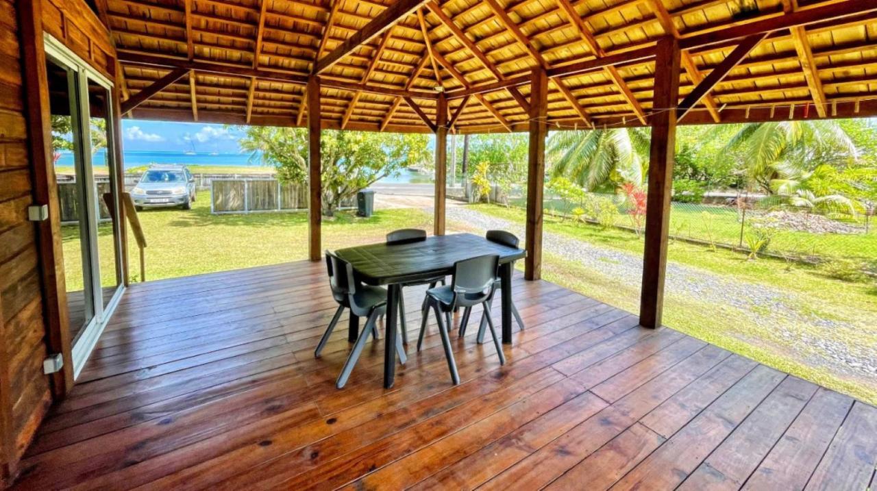 Raiatea - Orion Hoe Bungalow Uturoa Exterior foto