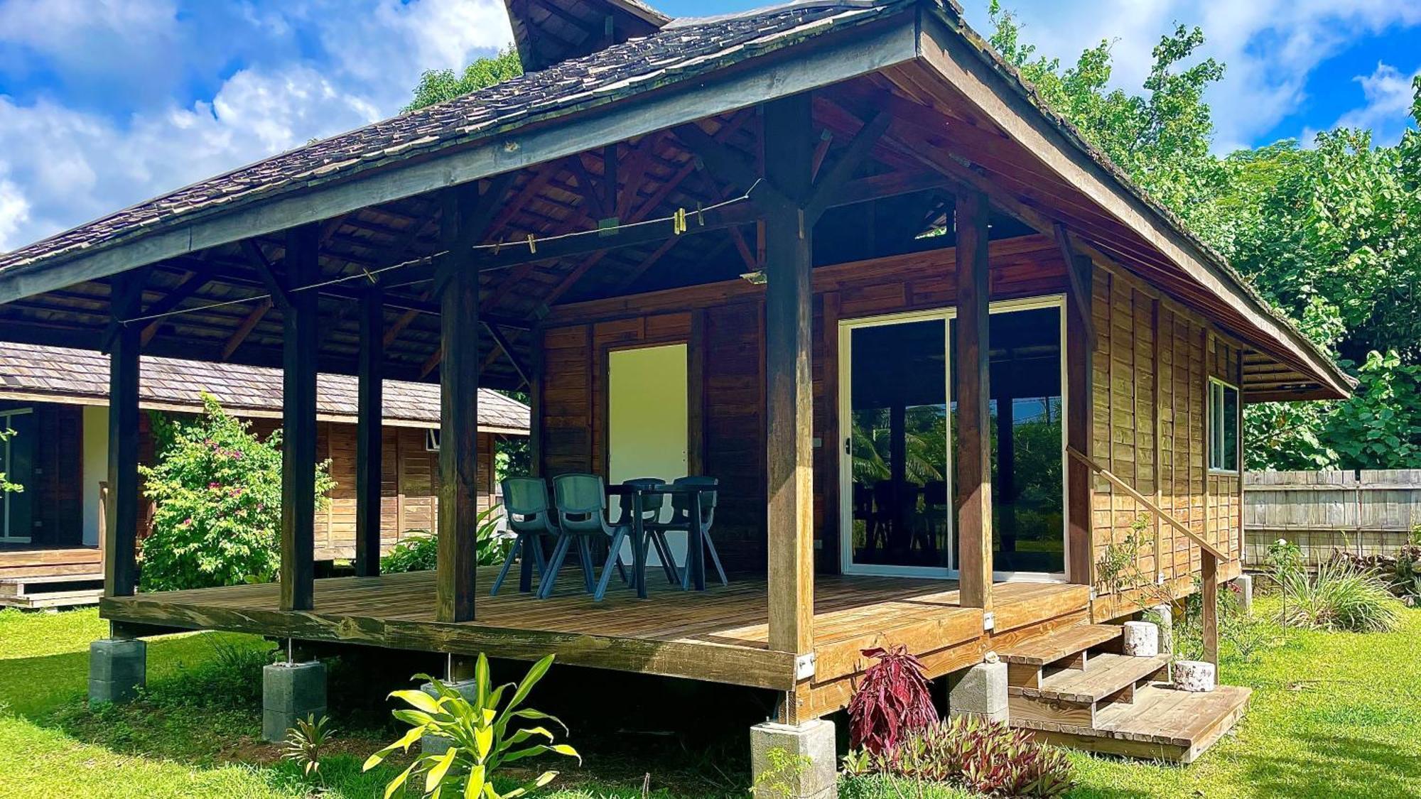 Raiatea - Orion Hoe Bungalow Uturoa Exterior foto